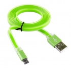 USB-micro USB 2,0 BLAST 1,0 м BMC-111 зеленый